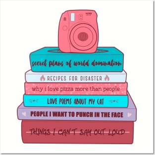 personal library Posters and Art